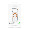 iPhone 17 Pro Max Puro Lite Mag TPU+PC tok kompatibilis MagSafe-val - Átlátszó narancssárga gyűrűvel tok - 0. kép  iPhone 17 Pro Max Puro Lite Mag TPU+PC tok kompatibilis MagSafe-val - Átlátszó narancssárga gyűrűvel tok - 0. kép