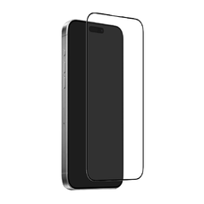 iPhone 17 Puro Frame edzett üveg applikátorral és fekete kerettel üvegfólia
