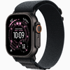 Apple Watch Ultra 3 Cellular 49mm Black Titanium Case with Black Alpine Loop - Large - 2. kép