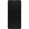 LCD kijelző modul Samsung Galaxy S21+ 5G G996, kamera nélkül, fekete, kijelző - 0. kép