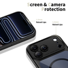 iPhone 17 Pro Max Tech-protect Magpeak Magsafe Cc fekete/átlátszó tok - 2. kép