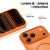 iPhone 17 Pro tok Tech-protect Magpeak Magsafe Cc Kozmikus Narancs/átlátszó tok - 2. kép