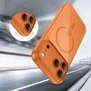 iPhone 17 Pro tok Tech-protect Magpeak Magsafe Cc Kozmikus Narancs/átlátszó tok - 4. kép