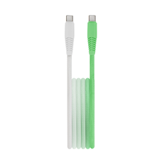 Setty kábel USB-C - USB-C 1,5 m 3A KGC-C-1.5320 menta-fehér átmenet