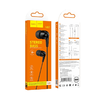 Handsfree 3.5mm Hoco M97, Fekete - 3. kép