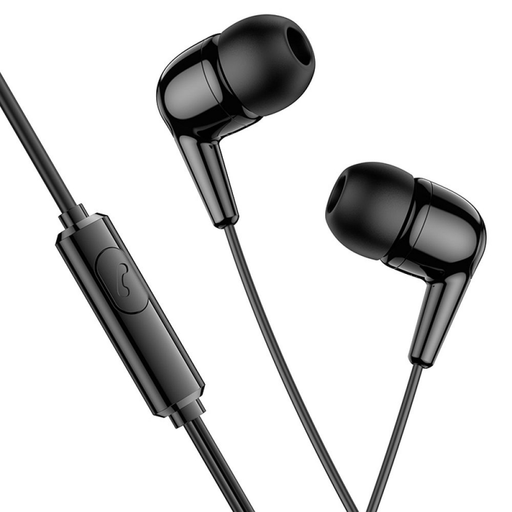 Handsfree 3.5mm Hoco M97, Fekete