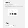 Ugreen CD250, 25W, 3A, 1 x USB-C hálózati töltő adapter USB-C kábellel, fekete - 1. kép