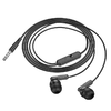 Handsfree 3.5mm Hoco M121, Fekete - 1. kép