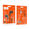 Handsfree 3.5mm Hoco M121, Fekete - 3. kép