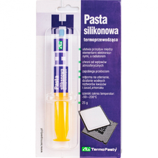 Thermal Conductive Paste Termopasty, fecskendő típus, 25g ART.AGT-056
