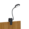 Mini Wozinsky Vezeték nélküli LED olvasólámpa csipesszel + USB-C kábel - Fekete - 3. kép