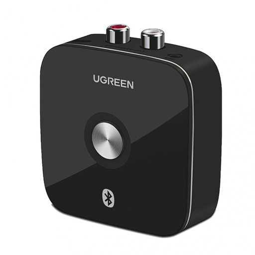 Bluetooth Vevő UGREEN CM123, 2 x RCA - 1 x Jack 3.5mm, Fekete