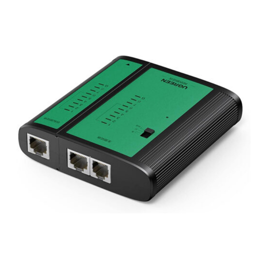 UGREEN NW167 hálózati kábel tesztelő, fekete UGREEN NW167 hálózati kábel tesztelő, fekete