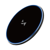 Wozinsky WLI-01Y 15W Qi Induktív Töltő USB-C Kábellel - Fekete - 1. kép