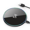 Wozinsky WLI-01Y 15W Qi Induktív Töltő USB-C Kábellel - Fekete - 2. kép