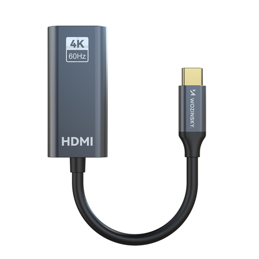 Wozinsky WACH-01 USB-C - HDMI 4K 60Hz Adapter - Fekete