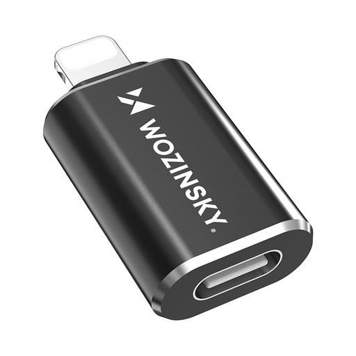 Wozinsky WALC-01 Lightning to USB-C Adapter - Fekete Wozinsky WALC-01 Lightning to USB-C Adapter - Fekete