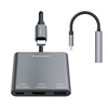 Hub Wozinsky WHCH-01 USB-C PD 100W HDMI 4K@30Hz USB-A 10Gbps - szürke - 2. kép Hub Wozinsky WHCH-01 USB-C PD 100W HDMI 4K@30Hz USB-A 10Gbps - szürke - 2. kép