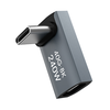 Wozinsky WPKF-01 szögletes USB-C - USB-C 40Gb/s 240W 8K OTG adapter - szürke - 0. kép Wozinsky WPKF-01 szögletes USB-C - USB-C 40Gb/s 240W 8K OTG adapter - szürke - 0. kép
