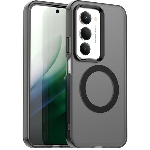 Xiaomi Redmi 15 4G / Redmi 15 5G Black Techsuit CandyCase MagSafe tok Xiaomi Redmi 15 4G / Redmi 15 5G Black Techsuit CandyCase MagSafe tok