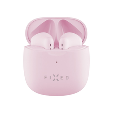 Fixed - Vezeték nélküli fülhallgató (FIXPDS-PI) - Valódi vezeték nélküli, Bluetooth V5.3, Érintésvezérlés - Rózsaszín