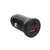 Autós töltő FIXED (FIXCC20N-CU-BK) - USB, Type-C, 20W, PD3.0, 12V/24V, Univerzális - Fekete - 1. kép