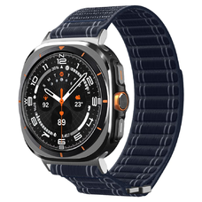 Samsung Galaxy Watch Ultra (47mm) Spigen Wbf0 karkötő, Haditengerészkék