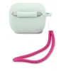 Guess Vintage Silicone GUACAPLSVSBF AirPods Pro 1/2 tok kék - 0. kép