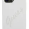 iPhone 12 Pro MAX Guess GUHCP12LLSVSCR Silicone Vintage tok Cream színben - 1. kép