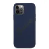 iPhone 12 Pro MAX Guess GUHCP12LLSVSBL Silicone Vintage tok sötétkék - 0. kép
