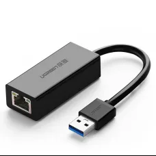 Ugreen USB 3.2 Gen 1 1000Mbps Gigabit külső hálózati adapter fekete (CR111 20256)