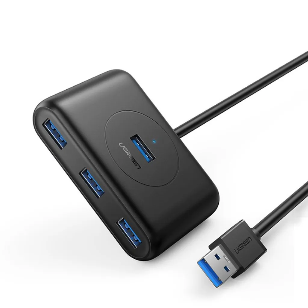 Ugreen USB 3.2 Gen 1 elosztó HUB 4xUSB fekete (CR113 20291) - 13