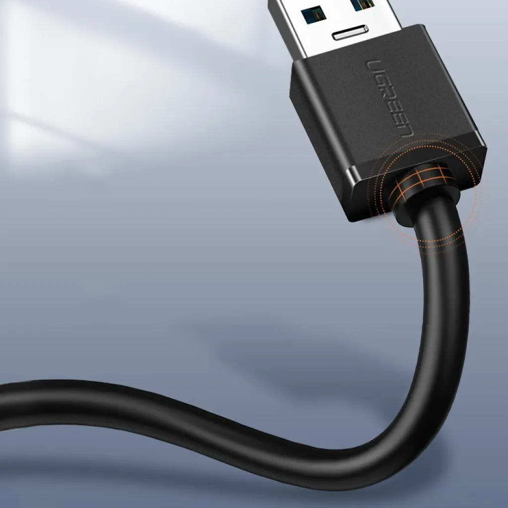 Ugreen USB 3.2 Gen 1 elosztó HUB 4xUSB fekete (CR113 20291) - 22