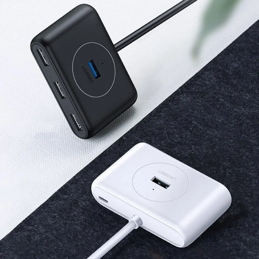 Ugreen USB 3.2 Gen 1 elosztó HUB 4xUSB fekete (CR113 20291) - 28