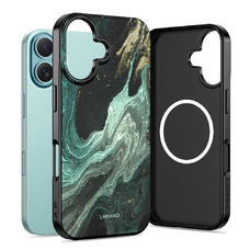 iPhone 16 Tech-Protect Lamano Magsafe Aura Zöld tok
