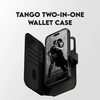 iPhone 17 Pro Max Fekete PanzerGlass® - CARE funkció MagSafe tok Tango Két-az-egyben pénztárca - 1. kép