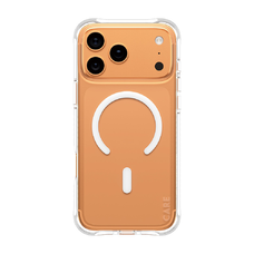 iPhone 17 Pro Max Átlátszó PanzerGlass® - CARE Divatos tok fehér MagSafe-kel