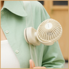 Mini desk fan AWEI F45 with clip 1200mAh white - 4. kép Mini desk fan AWEI F45 with clip 1200mAh white - 4. kép