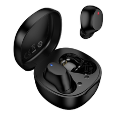 Borofone TWS Bluetooth fülhallgató BW97 Átlátszó fekete