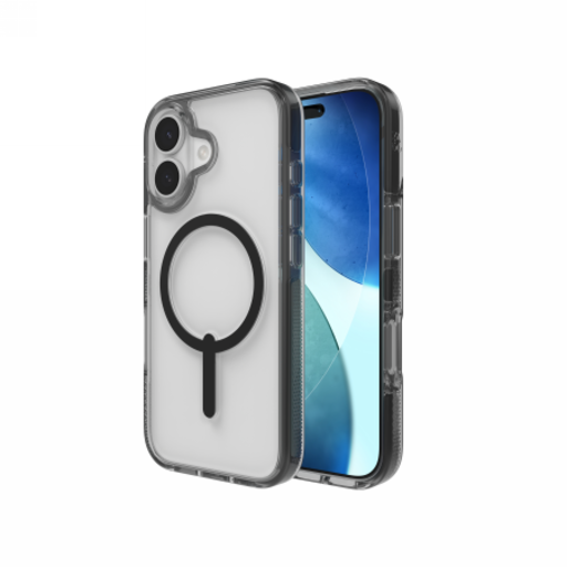 ZAGG Santa Cruz Snap MagSafe tok iPhone 17 - Átlátszó Fekete ZAGG Santa Cruz Snap MagSafe tok iPhone 17 - Átlátszó Fekete