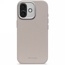Decoded Leather Backcover MagSafe case for iPhone 17 - beige