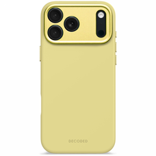 Decoded Antimikrobiális Szilikon Védőtok MagSafe iPhone 17 Pro Max-hoz - Sárga tok