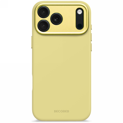Decoded Antimikrobiális Szilikon Védőtok MagSafe iPhone 17 Pro Max-hoz - Sárga tok Decoded Antimikrobiális Szilikon Védőtok MagSafe iPhone 17 Pro Max-hoz - Sárga tok