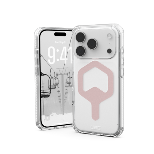 UAG Plyo MagSafe iPhone 17 Pro tok - Átlátszó Rózsaszín Tok