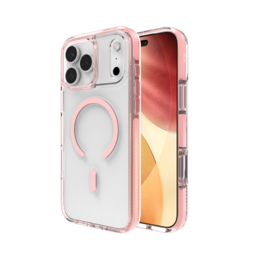 ZAGG Santa Cruz Snap MagSafe tok iPhone 17 Pro Max - Pink ZAGG Santa Cruz Snap MagSafe tok iPhone 17 Pro Max - Pink