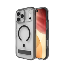 ZAGG Santa Cruz Snap KS MagSafe tok iPhone 17 Pro Max - Átlátszó és Fekete tok