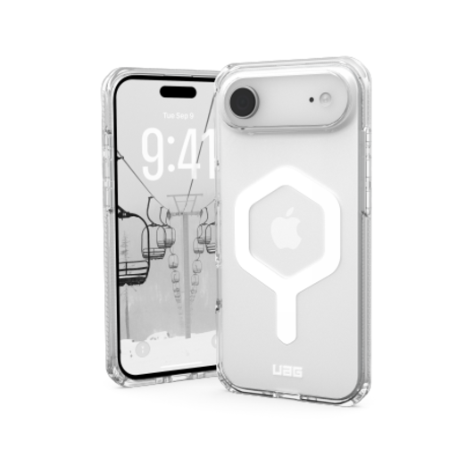 UAG Plyo MagSafe tok iPhone 17 Air-hez - Átlátszó és Fehér