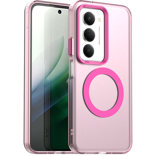Xiaomi Redmi 15 4G / Redmi 15 5G Pink Techsuit CandyCase MagSafe tok. Xiaomi Redmi 15 4G / Redmi 15 5G Pink Techsuit CandyCase MagSafe tok.