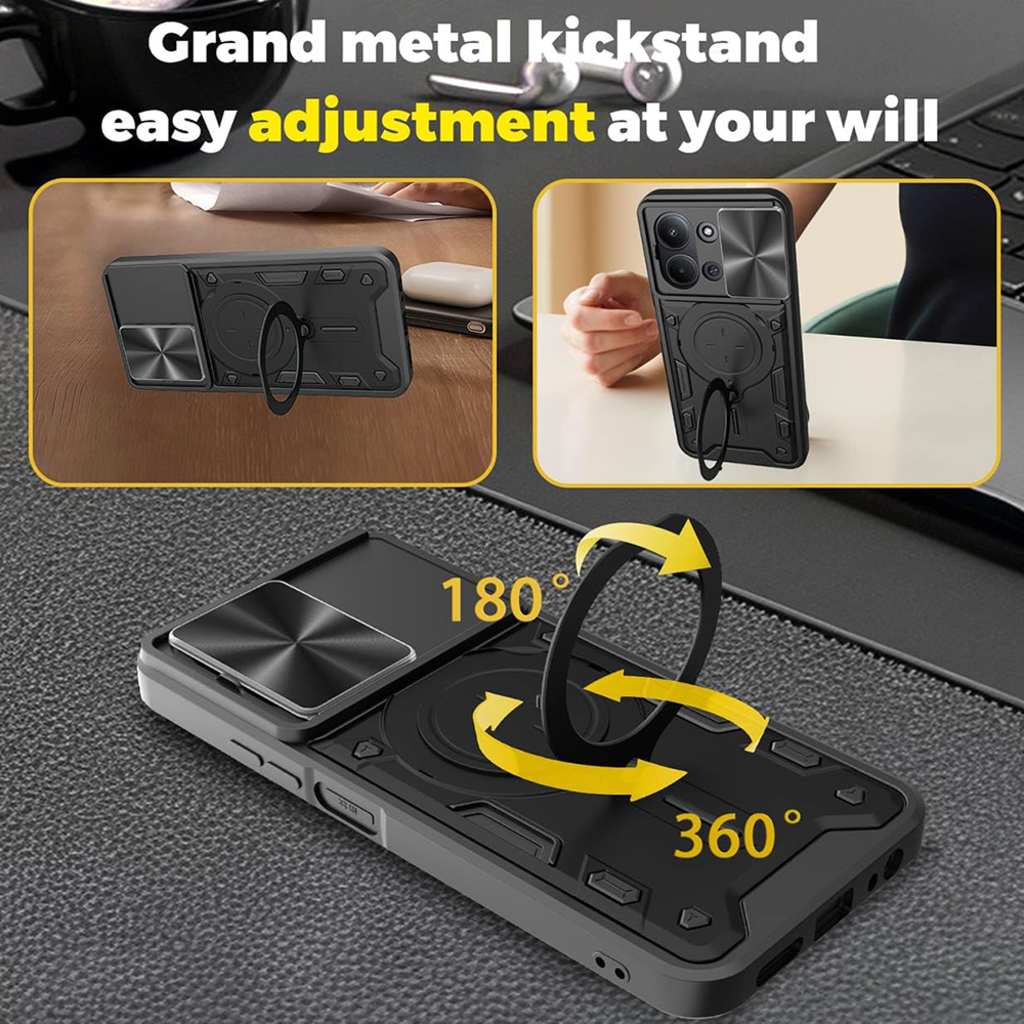 Xiaomi 15T Pro Techsuit CamGuard Pro - Fekete tok - 6