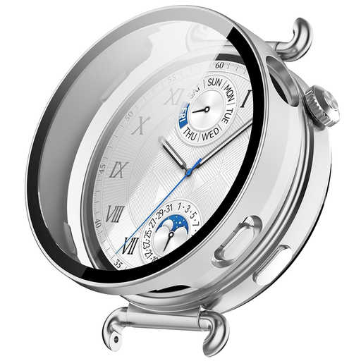 Huawei Watch GT 6 41mm Ezüst Techsuit Defense360 Pro + Képernyővédő tok